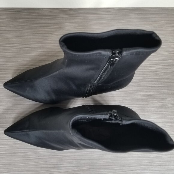 Jeffrey Campbell Siren Bootie, Black Neoprene, Womens Size 5 M - Picture 10 of 12